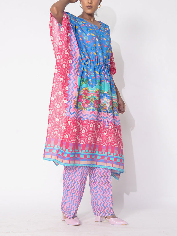 Pink Vasansi silk Co-Ord Set