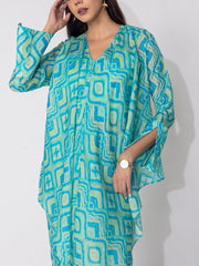 Sea Green Vasansi silk Co-Ord Set