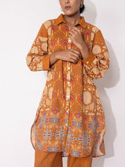 Mustard Cotton Co-Ord Set