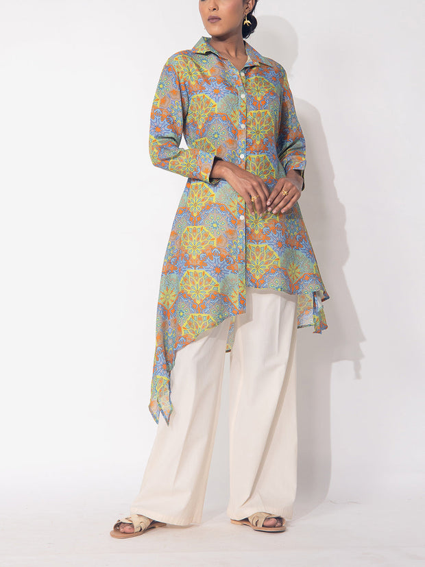 Multicolour Vasansi Silk Top