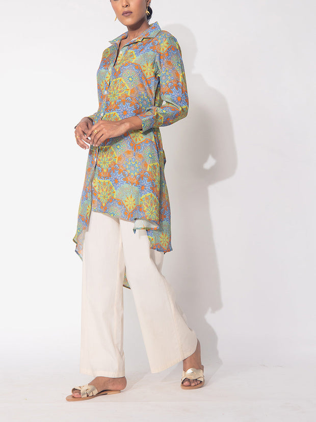 Multicolour Vasansi Silk Top