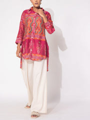 Pink Vasansi Silk Top