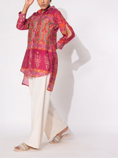 Pink Vasansi Silk Top