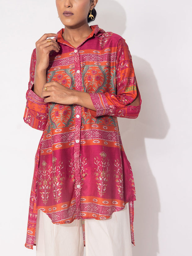 Pink Vasansi Silk Top
