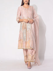 Pink Tissue Suit Set