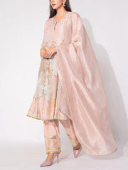 Pink Tissue Suit Set