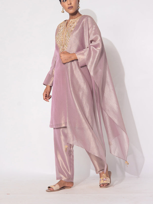 Lavender Tissue Suit Set
