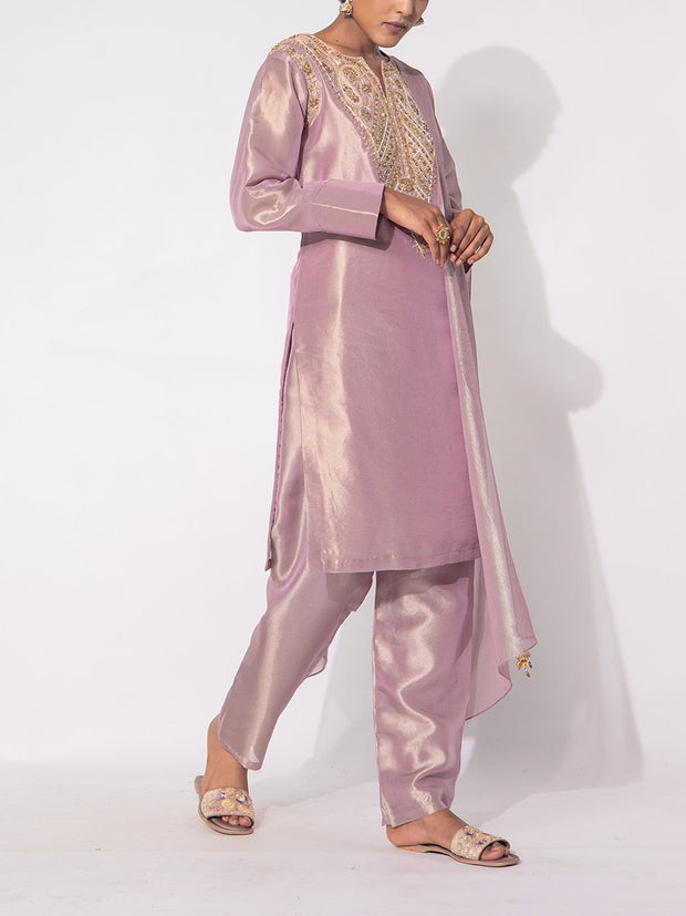 Lavender Tissue Suit Set