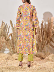 Grass Green Cotton Suit Set