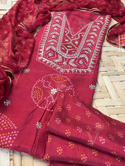 Mahron Vasansi Silk Dress Material