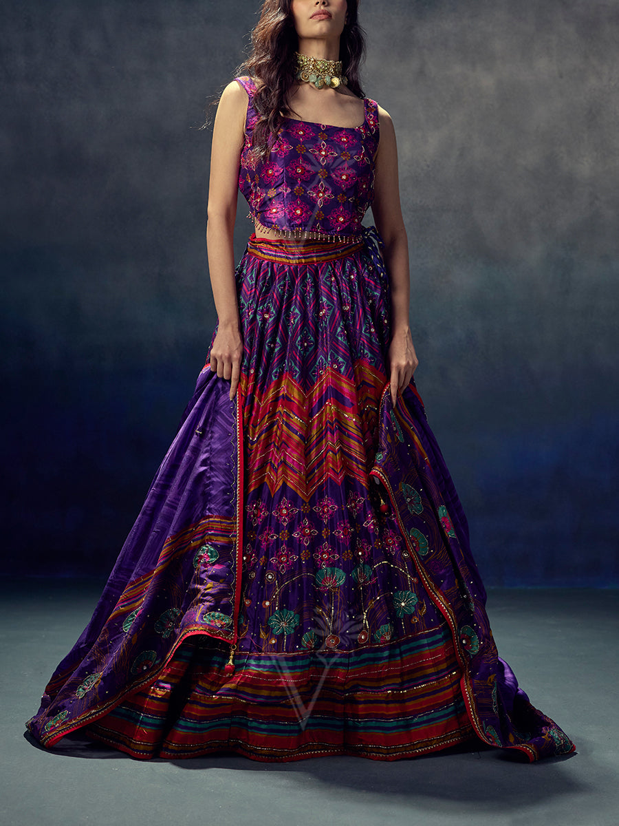 chinese dress ladies Pink Designer Indian net Cording & Sequin Bride's maid Lehenga CHoli  Dupatta WOman Ghagra Dress 1805 : Amazon.co.uk: Fashion main image 0