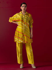 MTO, DD28, U2, Green , Vasansi Silk , Leheriya Co Ord Set , Leheriya , Co Ord Set , Rakhiedit