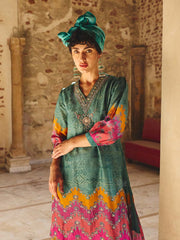 Green Embroidered Co-ord Set