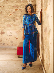 Blue Printed Co-ord Set