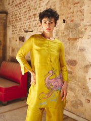 Yellow Printed Co-ord Set