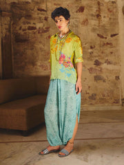 Green Printed Co-ord Set
