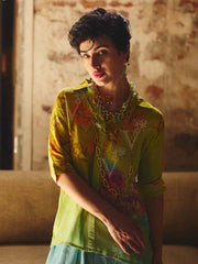 Green Printed Co-ord Set