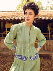 Green Cotton Dress