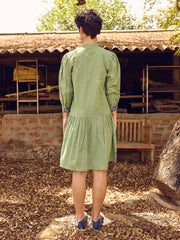 Green Cotton Dress