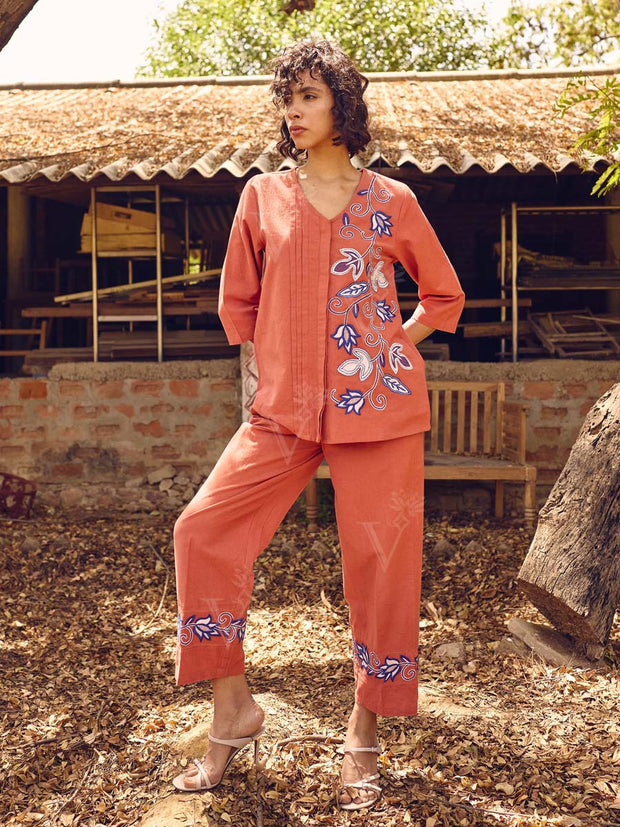 Rust Orange Co-ord Set