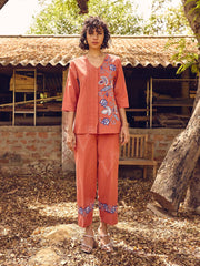 Rust Orange Co-ord Set