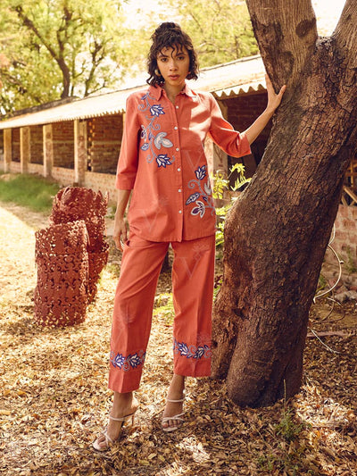 Rust Orange Co-ord Set
