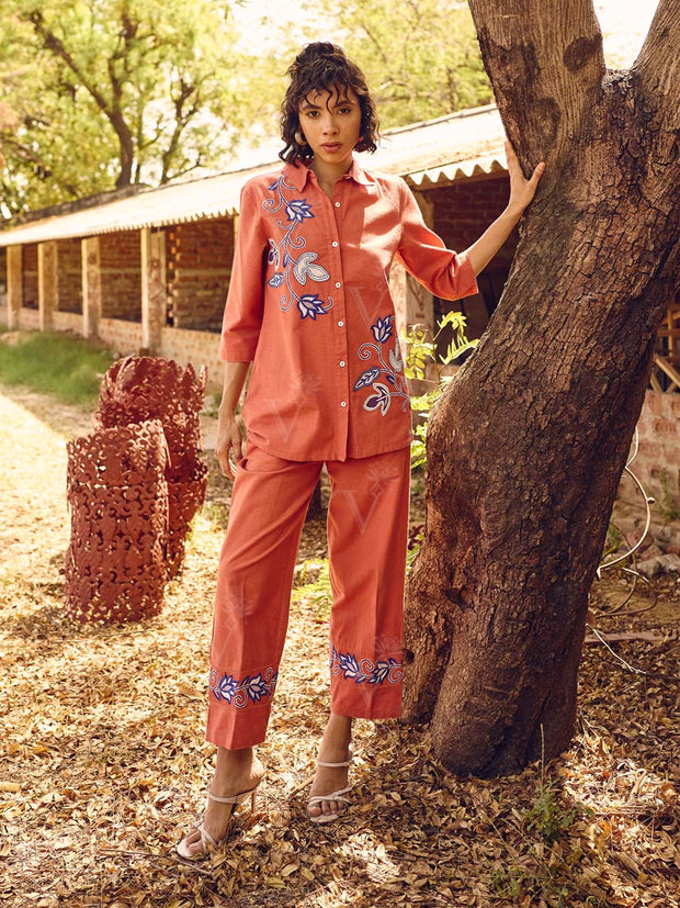 Rust Orange Co-ord Set