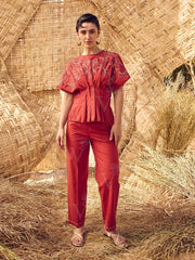 Maroon Co-ord Set