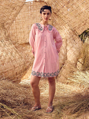 Pink Cotton Dress