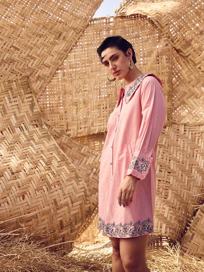 Pink Cotton Dress