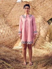 Pink Cotton Dress