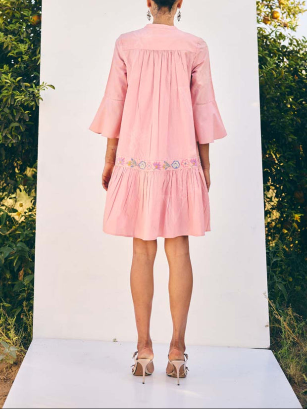 Pink Cotton Dress 