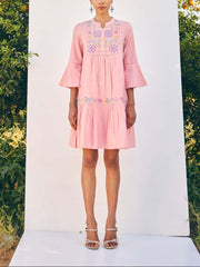 Pink Cotton Dress 
