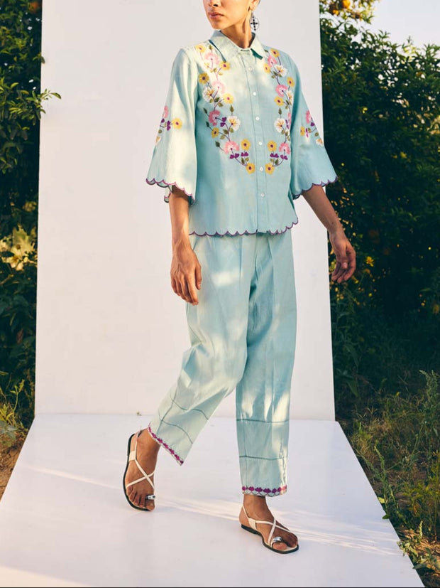 Blue Co-ord Set