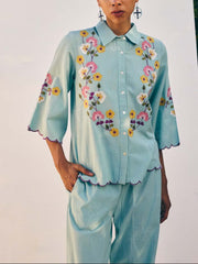 Blue Co-ord Set