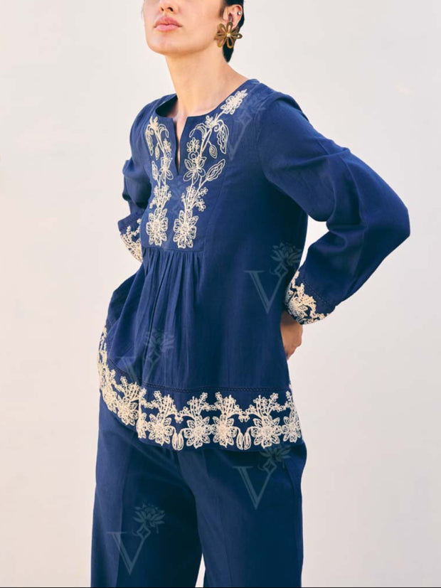 Blue Co-ord Set