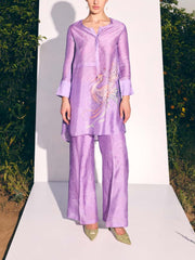 Lavender Printed Co-ord Set