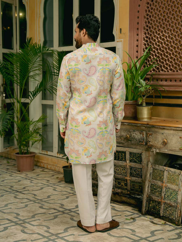 Pastel Paisley Ganganagery Kurta