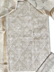 Beige Kota Dorea Dress Material