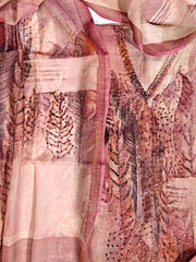 Wine Kota Silk Dress Material