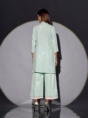 Light Green Linen Co Ord Set