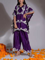 Violet Kaftan Set