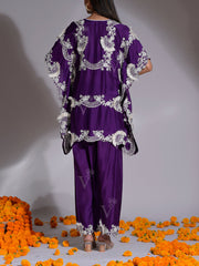 Violet Kaftan Set