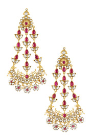 SILVER HETVI EARRINGS