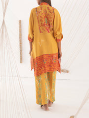 Mustard Yellow Vasansi Silk Co Ord Set